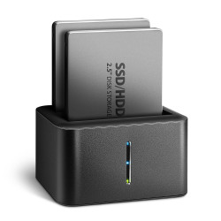 Station d'accueil Axagon ADSA-D25 pour 2x S-ATA 2,5" - USB 3.2