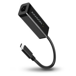 Carte Réseau USB-C 3.1 Axagon ADE-SRC vers RJ45 Gigabit (Gris)