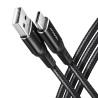 Câble Axagon USB Type A - Type C M M 1m (Noir)