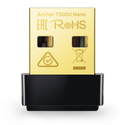 Mini Carte Réseau USB WiFi TP-Link Archer T600U Nano (AC600)