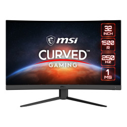 Ecran incurvé 32" MSI Gaming G32C4X Full HD 250Hz (Noir)