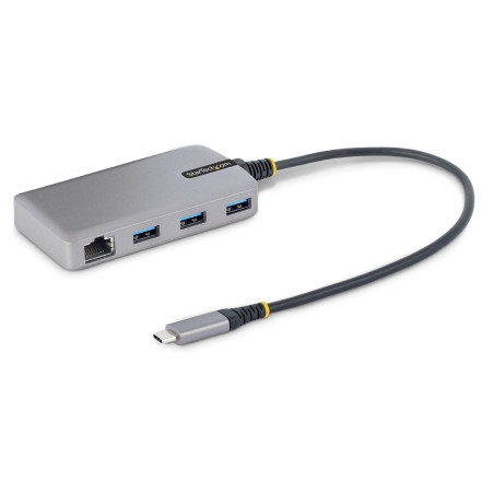 Dockstation StarTech USB-C USBA RJ45 Auto-Alimenté avec Câble de 30 cm