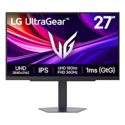 Ecran 27" LG UltraGear 27GX790A-B 4K Ultra  HD 180Hz (Noir)