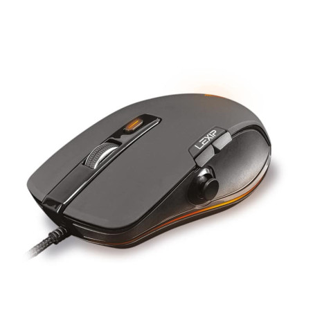 Souris filaire Gamer Lexip NP93 Neptunium Alpha (Noir)