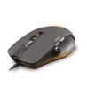 Souris filaire Gamer Lexip NP93 Neptunium Alpha (Noir)